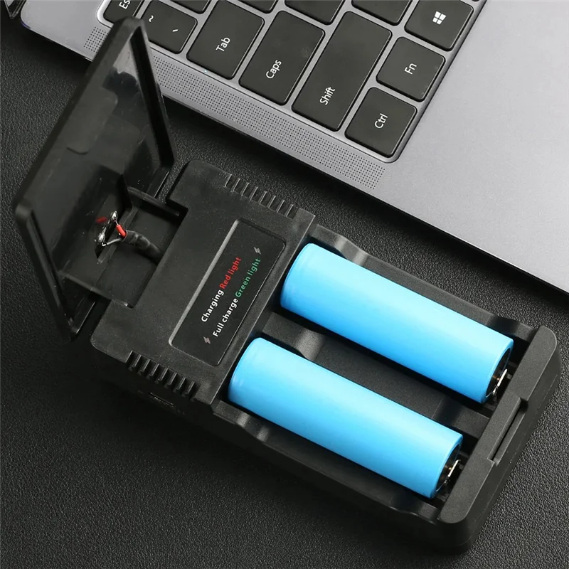 

Y42A-18650 Зарядное устройство Многофункциональный солнечный тип C Интеллектуальный держатель литиевой батареи для батарей 18650