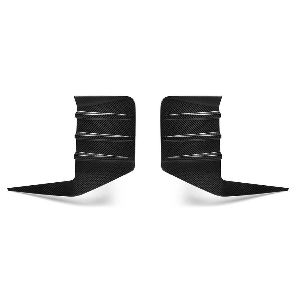 

For BMW G87 M2 23-25 Dry Carbon Fiber Rear Bumper Cover Air Vent Trim Add-On for Enhanced Vehicle Aesthetics