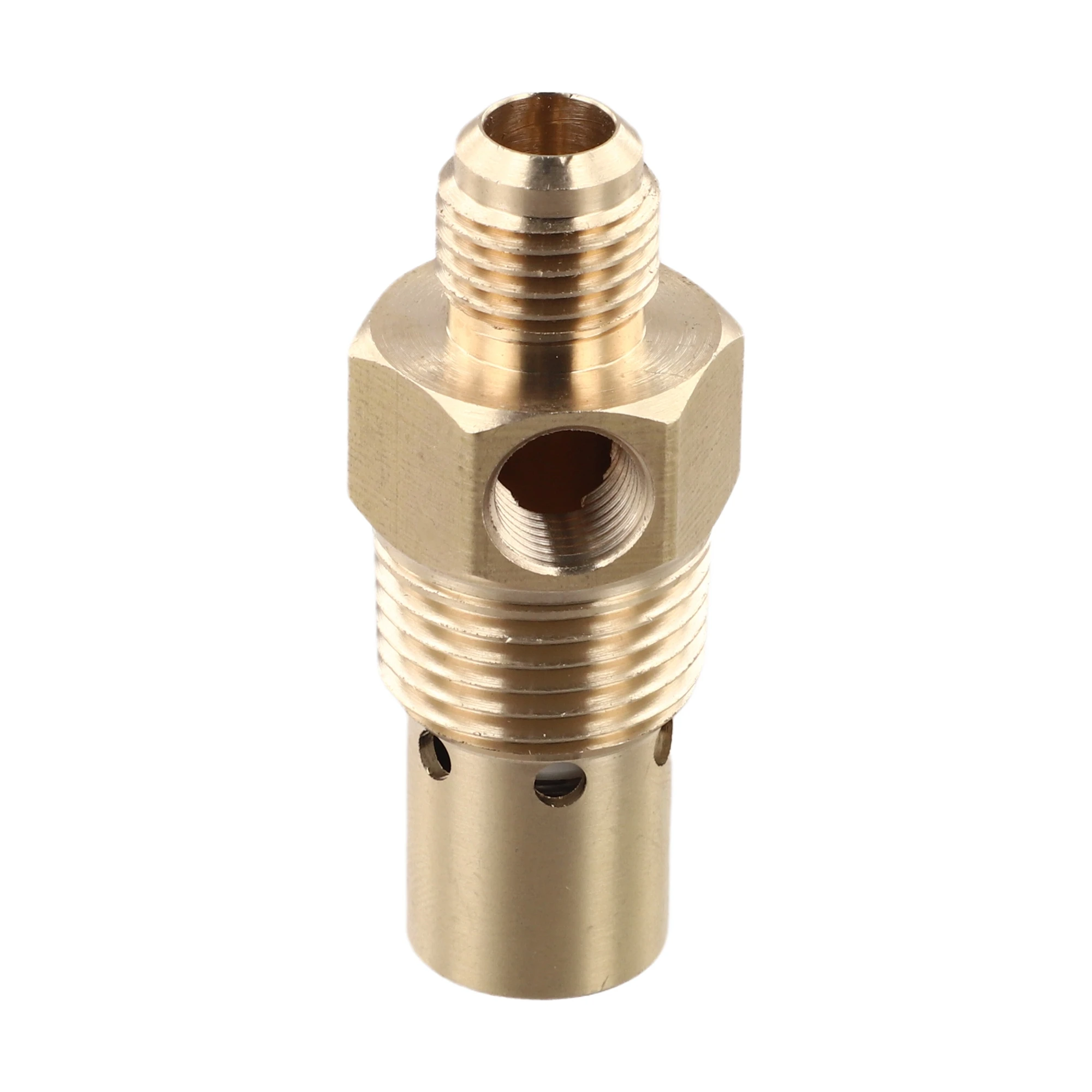 19*1.5MM 3 4-16 Male Threaded Valve Safety Valve Brass Material Easy Installation Overpressure Protection Automatic Shut Down