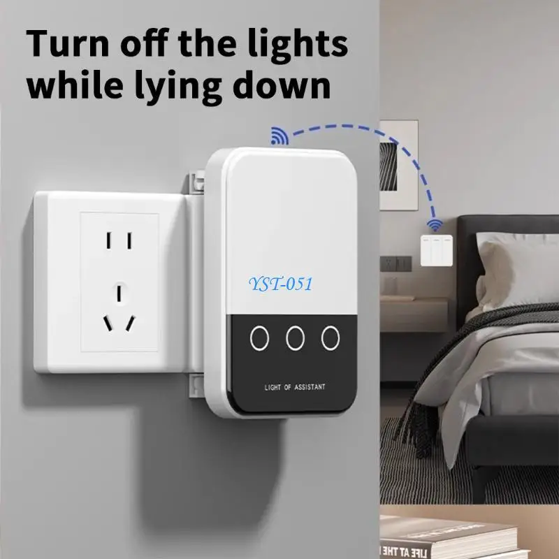 E15A Without Wiring Remote Light Switches for Bedrooms Kitchens And Living Room