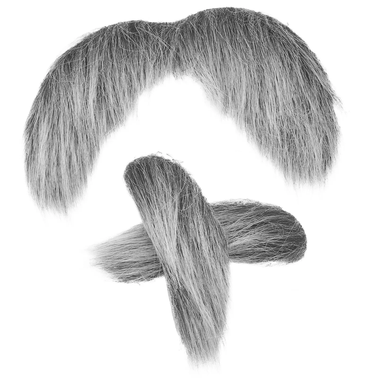 3 Pcs Halloween Costume Beards for Men Funny Diy Fake Cosplay False Moustaches