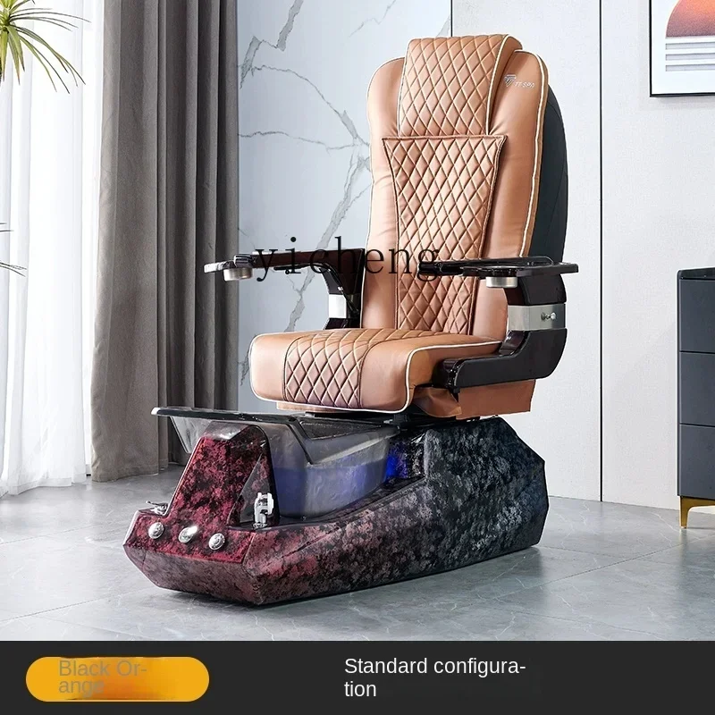 v1 Eyelash Sofa Foot Bath Chair Embroidered Eyebrow Foot Chair Multifunctional Electric  Therapy Foot Bath Sofa