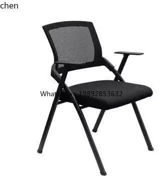 Folding Training Table Conference Table and Chair Set Double Desk Movable Splicing