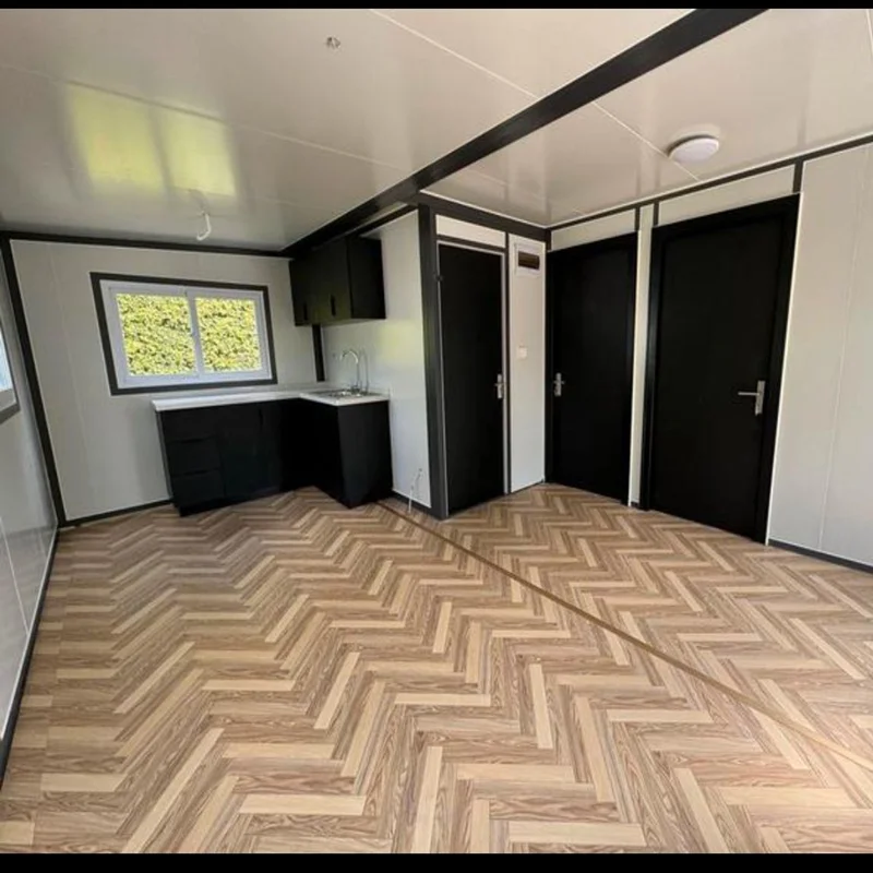 Widely Application Container House 20ft 40ft Folding Tiny Home Container Customized 36㎡ Prefab Container House for Australia