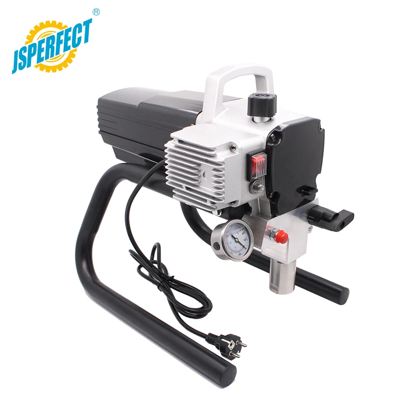 JSPERFECT La mejor máquina de pintura de pared automática en aerosol de pintura sin aire