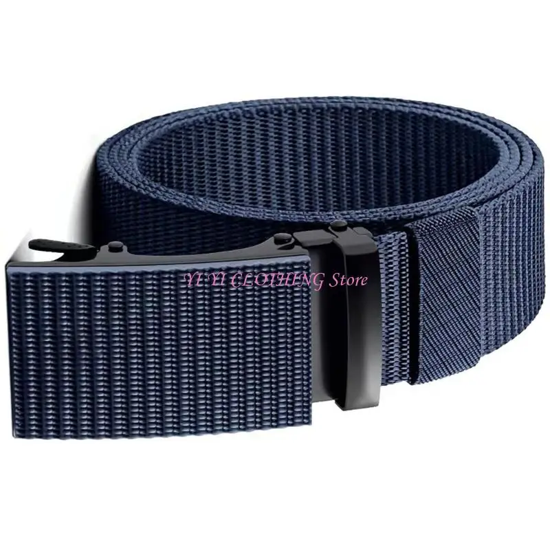 حزام من القماش بمشبك معدني N5KF بتصميم من النايلون المقوى للرجال والنساء