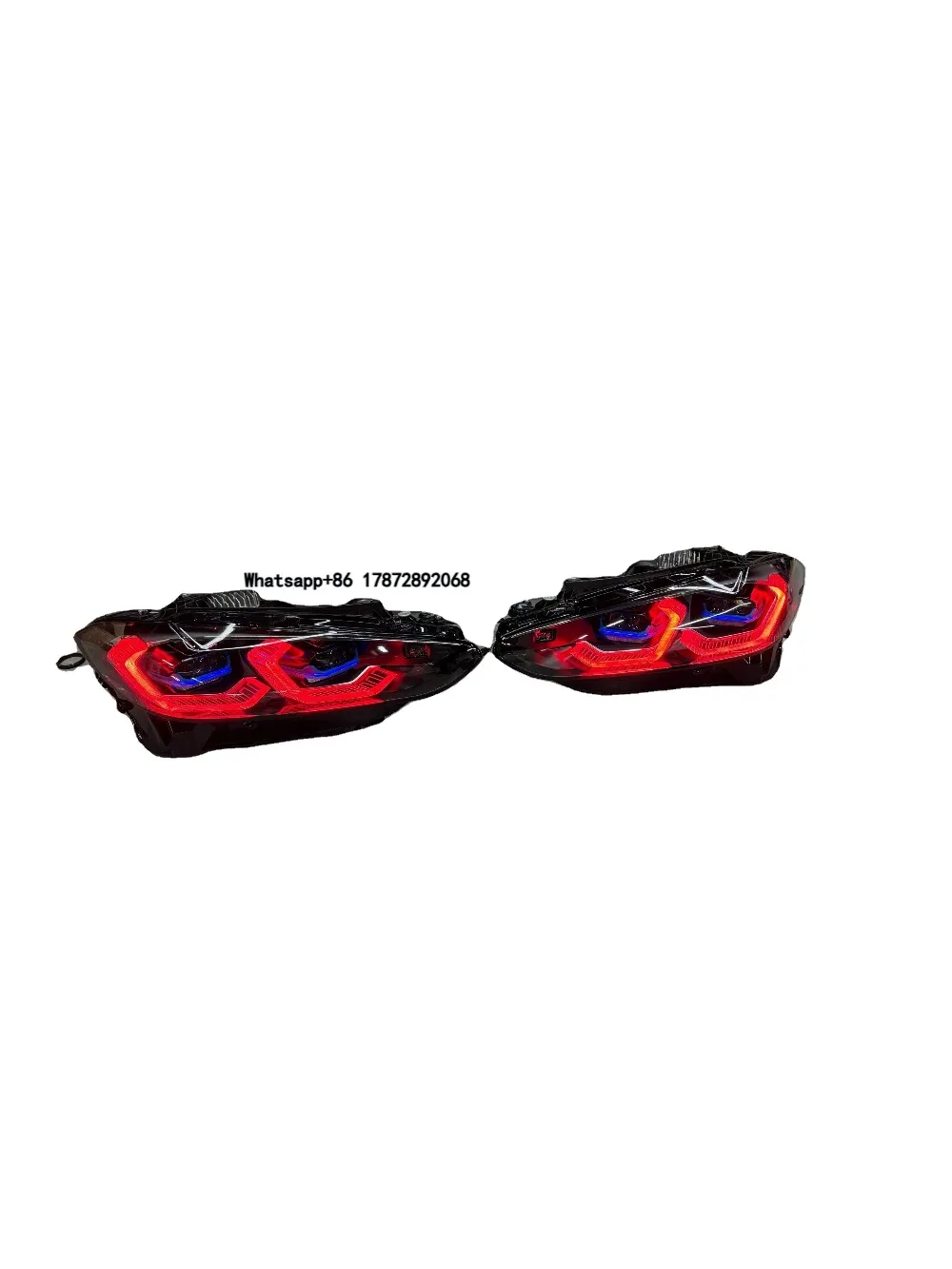 Customizable RGB Color LED Headlights for  G22, G23, G26, G80, G82, G83, M3, and M4 Series. G30 G20 F32 F30 F10 Plug and Play