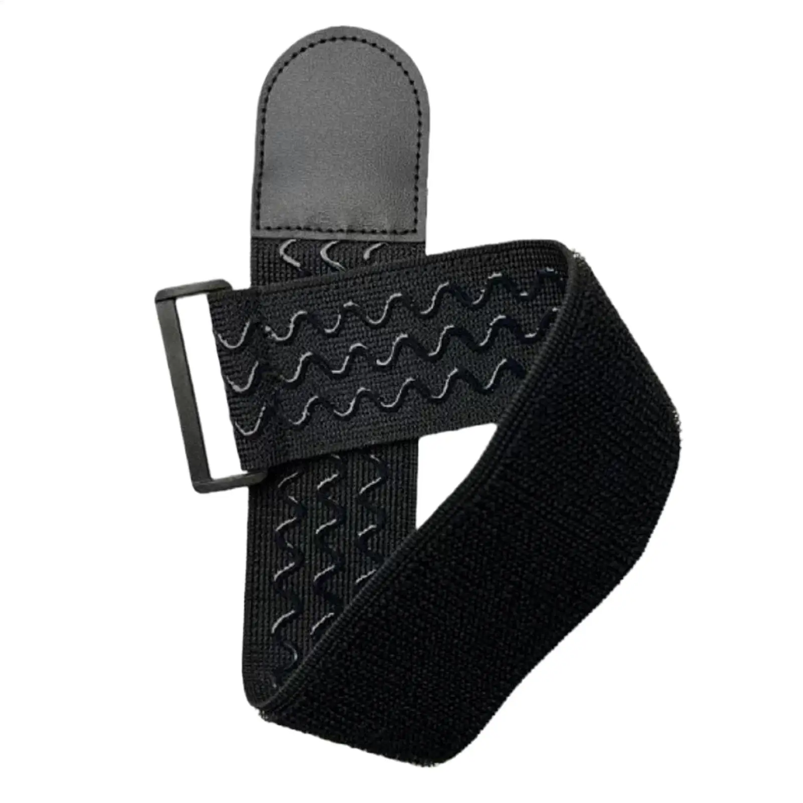 No Buckle Belt Elastic Band Hook Loop Adjustable Elastic Reverse Buckleless Belt  for Outdoor Sports Camping Cycling Daily