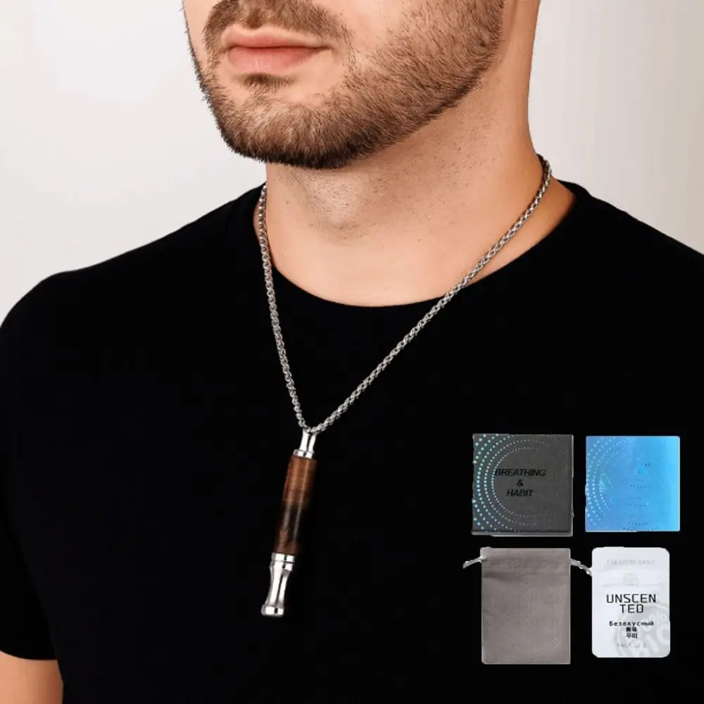 

Ожерелье с сопротивлением, тревожное дыхание, снятие стресса, релаксация, медитация, ожерелье для осознанного дыхания, нержавеющая сталь