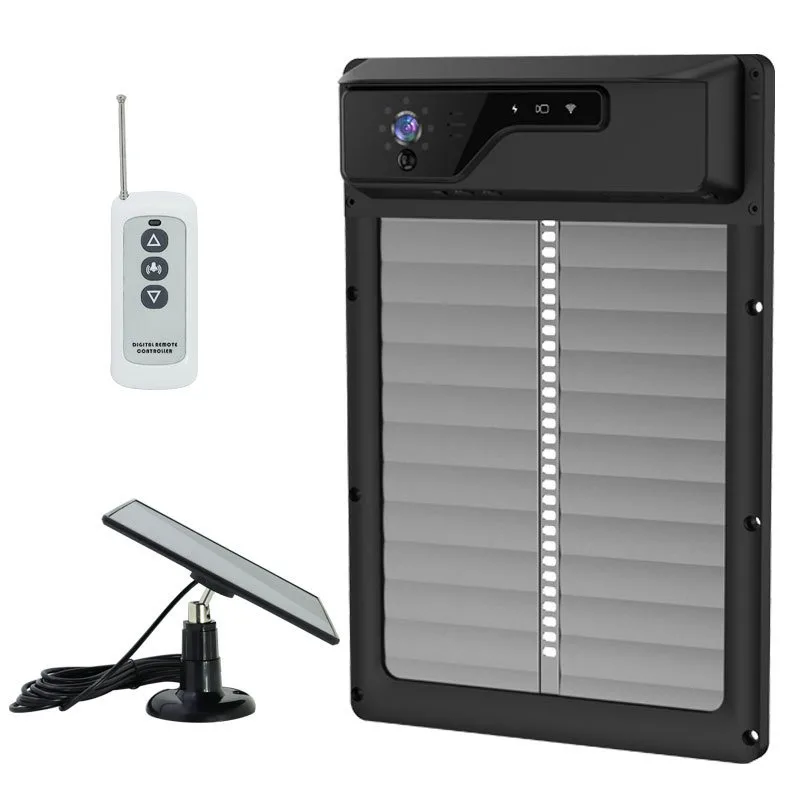 application alarm smart coop door with cameraWaterproof Ip65 two-way voice