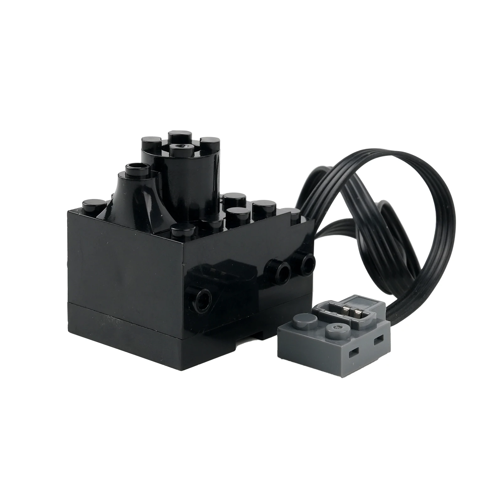 MOULD KING Electric Motor Sprayer Building Block Technical Exhaust Power Function Part Compatible with Legoeds Train Car DIY Toy - view 6