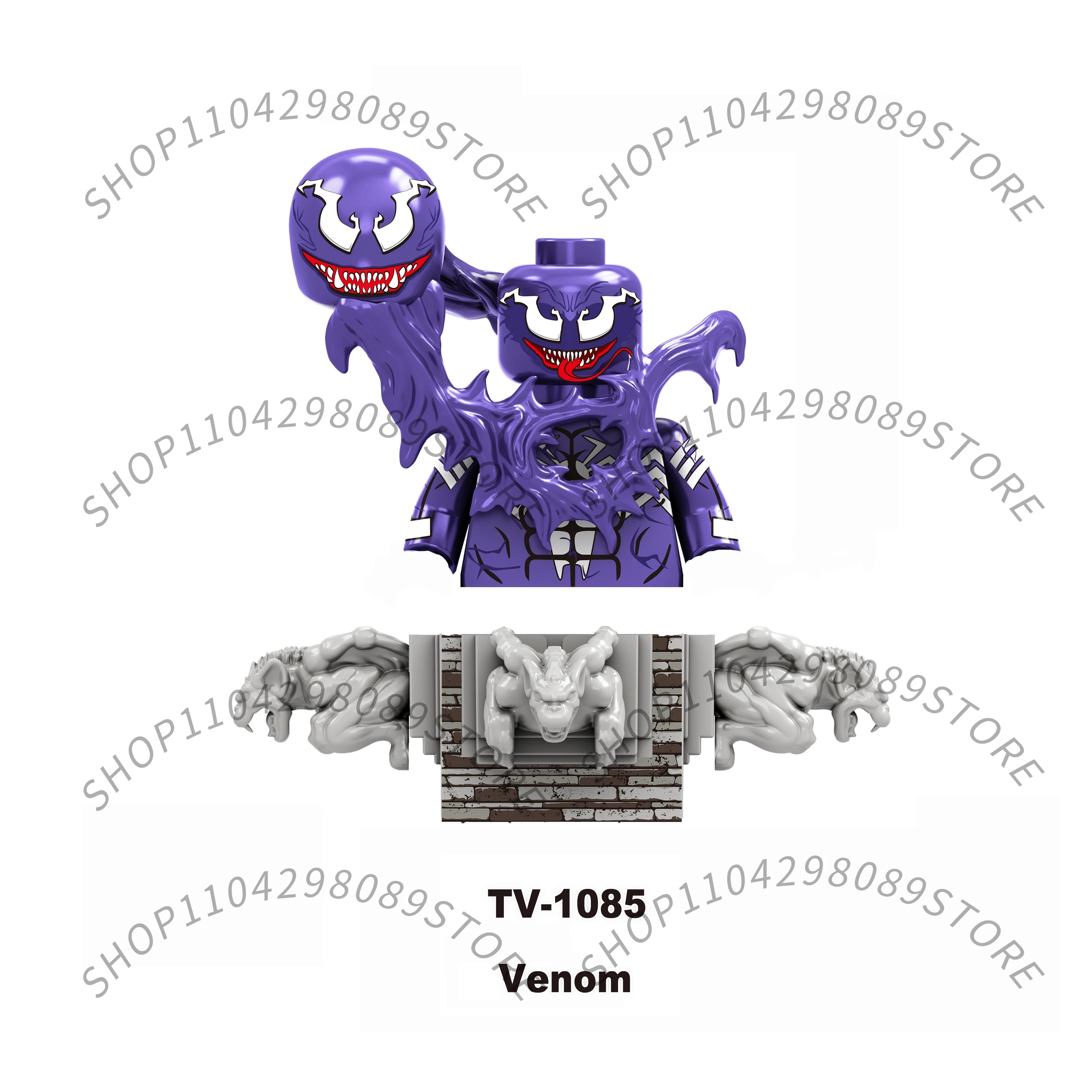 Marvel Bouwstenen Mini klassieke figuren Kindercadeau voor een feestje Steenspeelgoed Daredevil Venom Doctor Doom