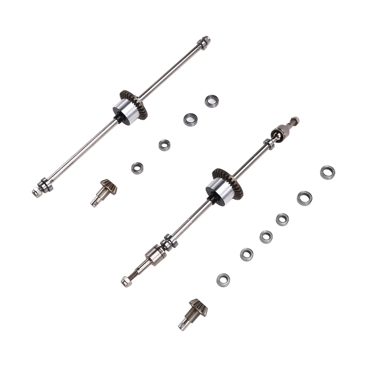 

Modern Front and Rear Axle Straight Sleeve Kit for 1/12 MN128 RC Car Parts