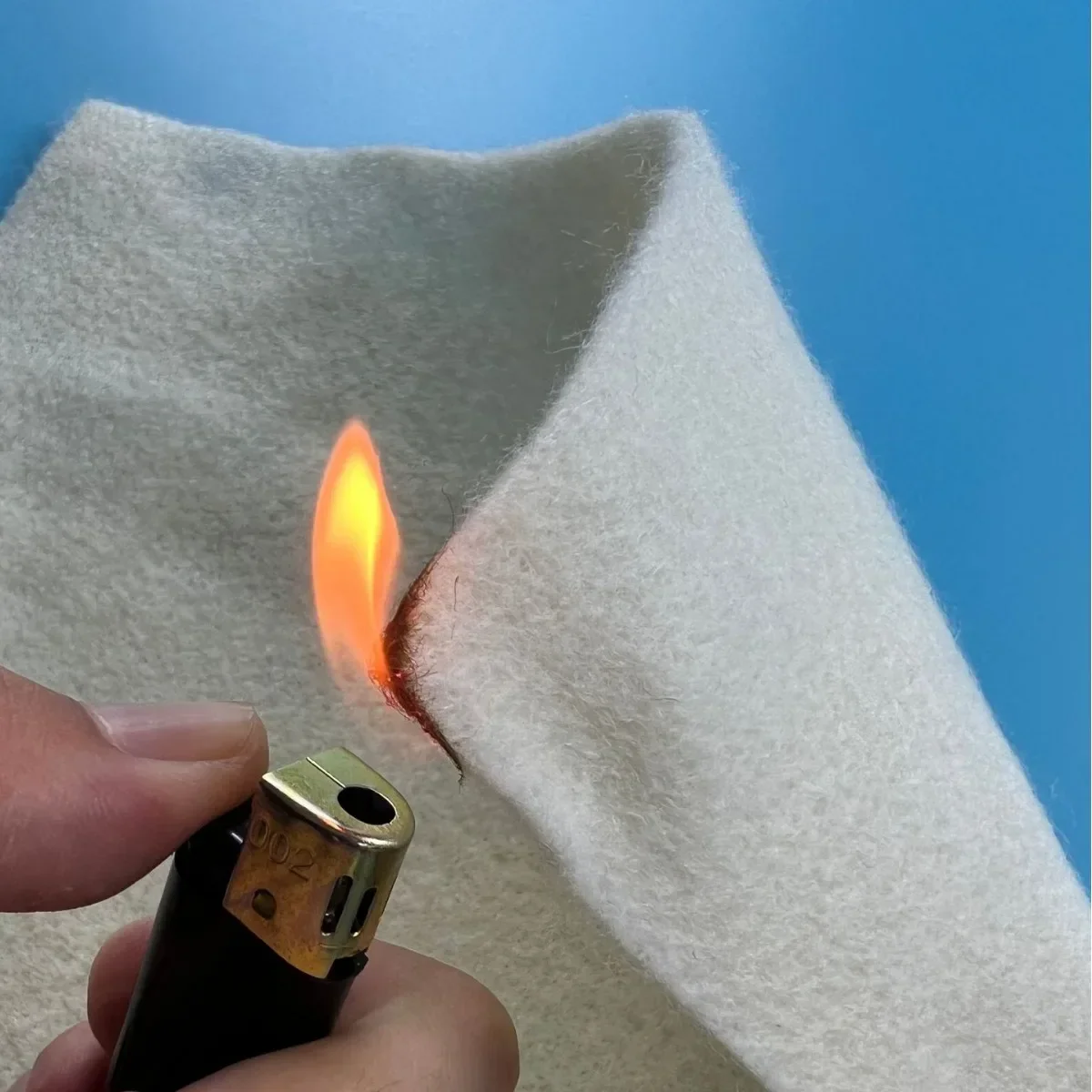 【From China】High-Temperature Flame Retardant Nomex Aramid Felt Nonwoven Filter Cloth Antistatic Meta Aramid Fabric for Hospital