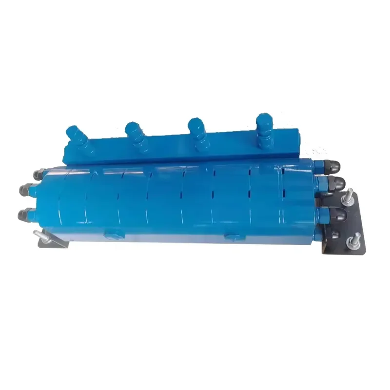 Cast Iron High Precision Safety External Gear Flow Divider Relief Valve Oil 22cc/30cc Customizable Split Flow