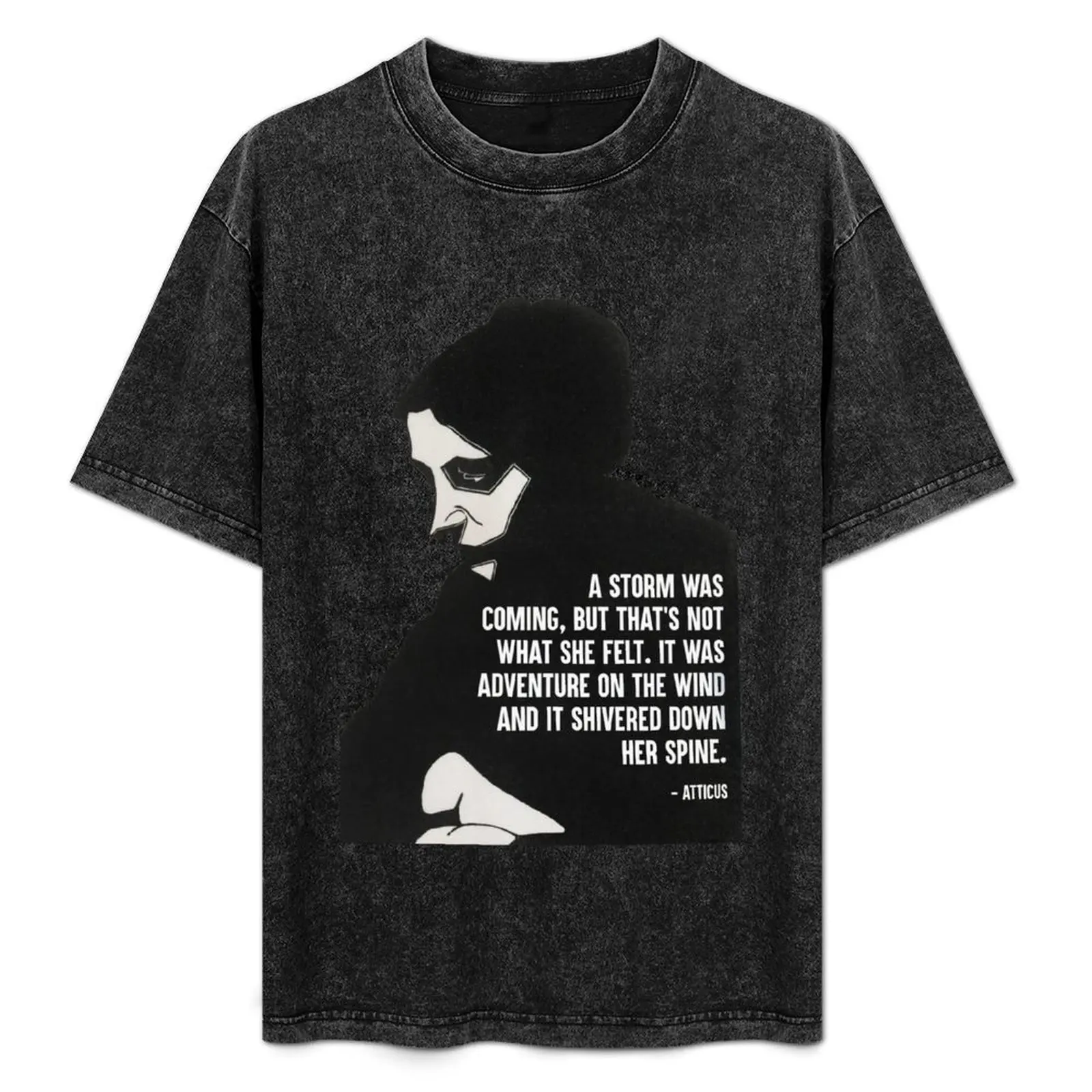 

To Kill A Mockingbird - Atticus Finch Movie Poster T-Shirt Comfort Stretch Tee Shirt