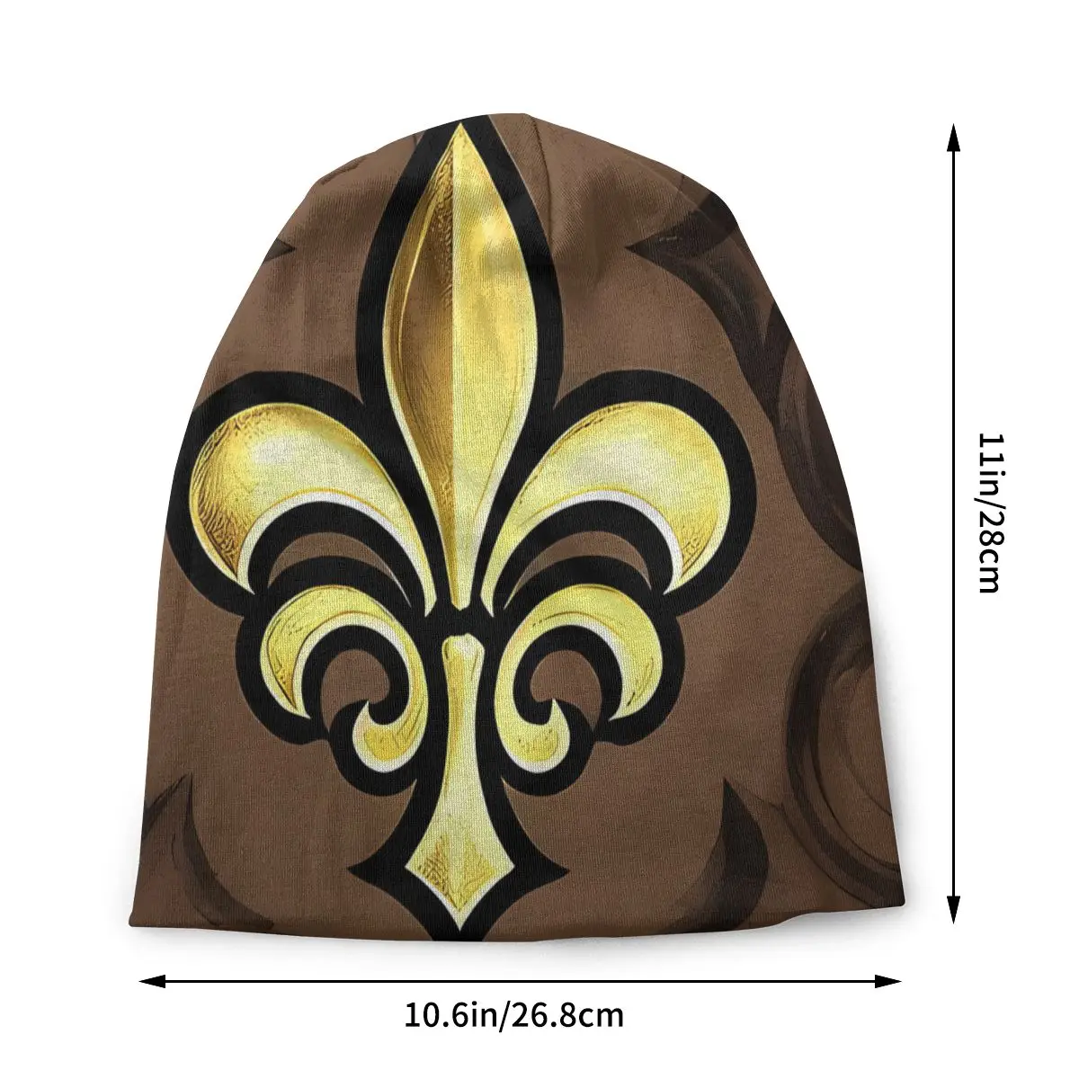 Royal Lily Thin Skullies Beanies Outdoor Caps For Men Women Fleur De Lis Hibiscus Flower Ski Caps Bonnet Hats