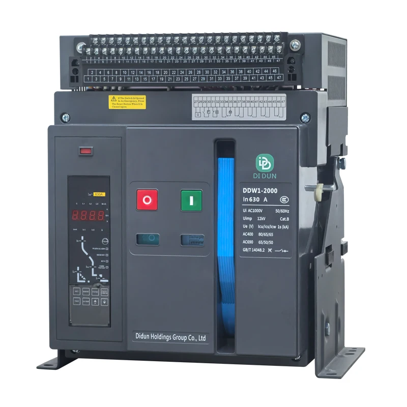 

DDK1 Drawer Fixed Type 3P 4P Air Circuit Breakers 630A 800A 1000A 125A 1600A 2000A 3200A 4000A 6300A ACB