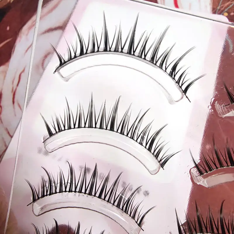 DIY Lashes Extension Kit Cute Cat Paw False Eyelashes For Enlarged Eyes Daily Dating Makeup Natural Make Up