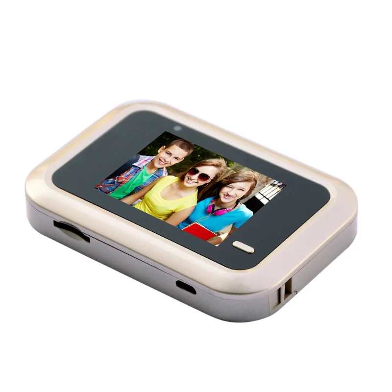 2. vídeo olho mágico digital, campainha com 145 graus de ângulo, olho mágico