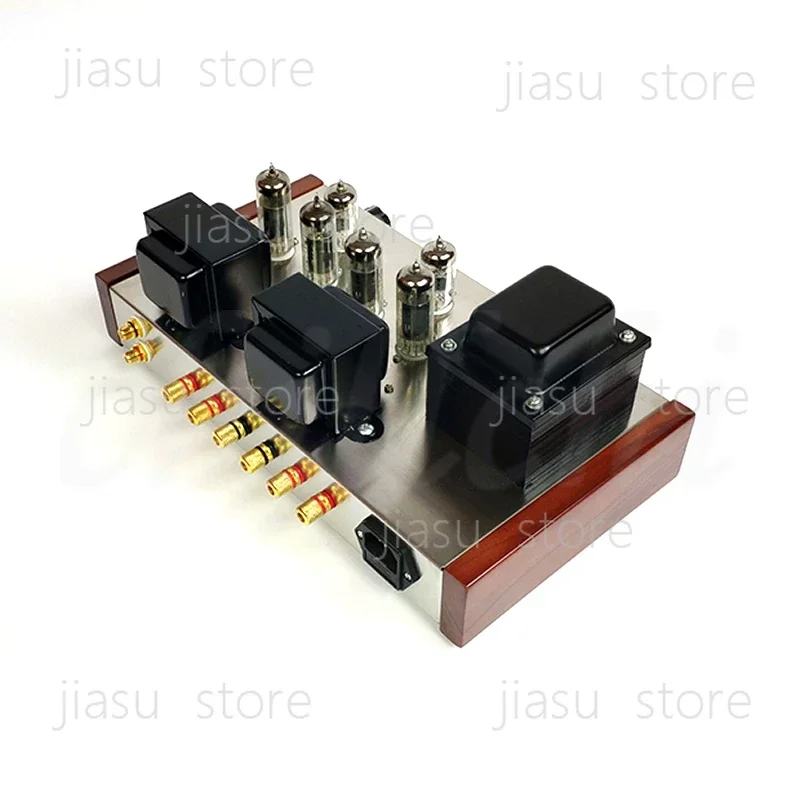 6F2 6P1 Push-Pull Tube Amplifier 12W+12W Full-Bridge Rectification HiFi Audio Amp Kit / Finished Machine
