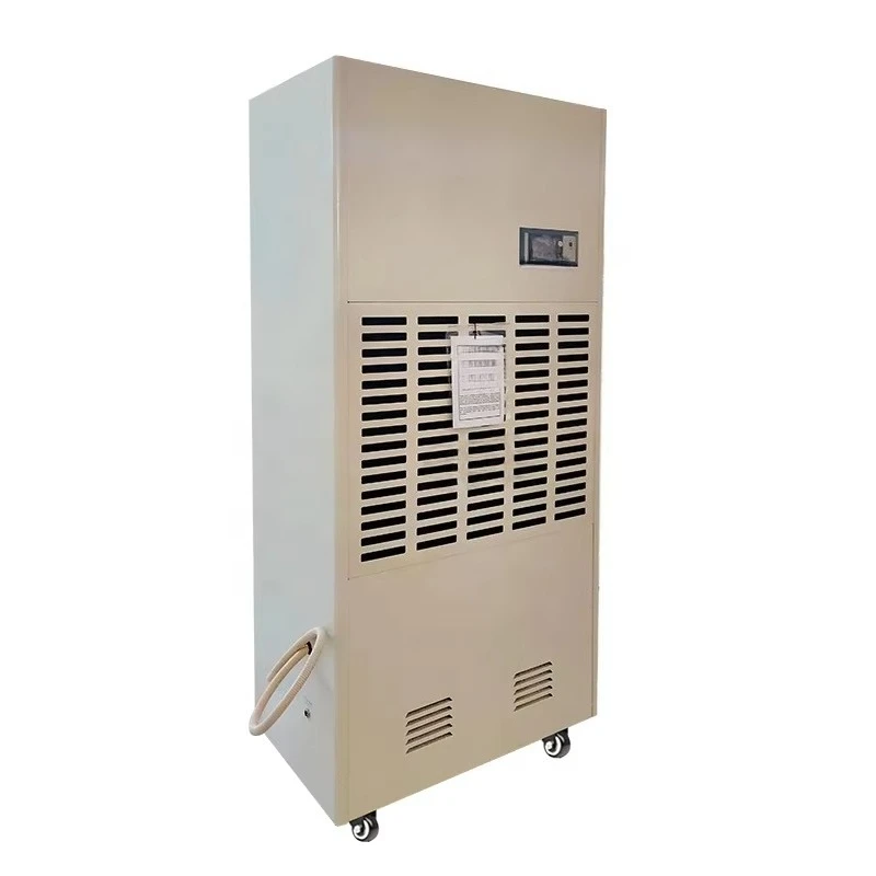 7kg Per Hour Dehumidifier Industrial Air Dryer Machine for Workshop with Intelligent Auto Defrosting Function Easy to Move