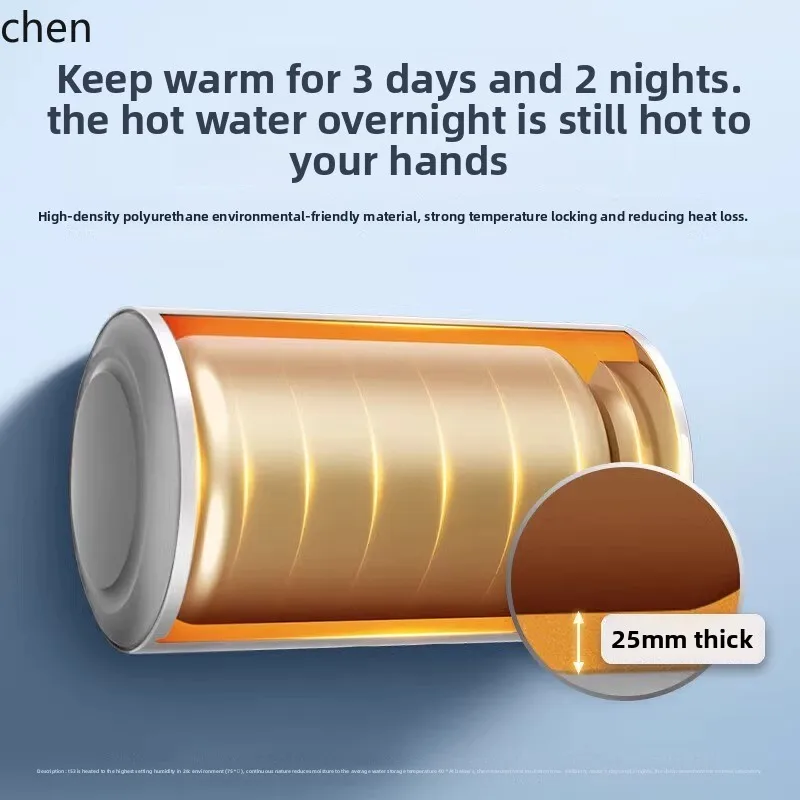 LXC scaldabagno elettrico domestico piccolo tamburo WC accumulo d'acqua bagno riscaldamento rapido temperatura costante