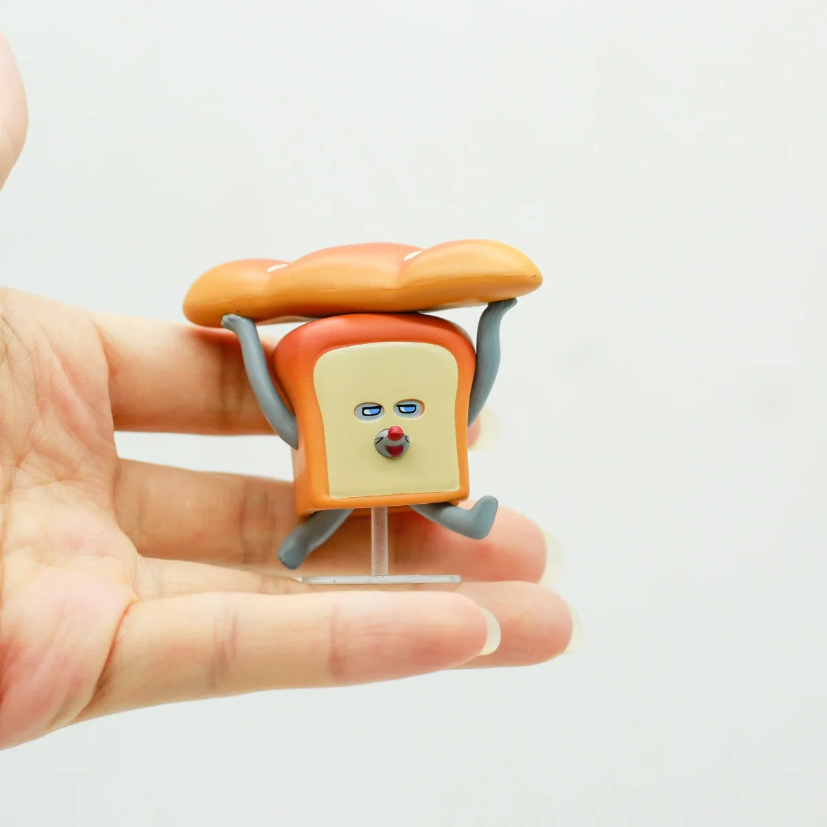 Kenelephant Mouse Stealing Bread Toast Creative Figures Blind Box Toys Kawaii Doll Animal Model Desk Decor Kids Birthday Gifts