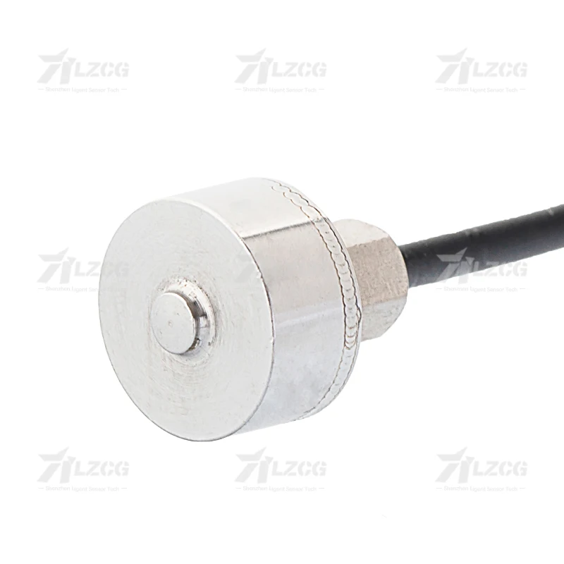 Industrial 100/300/500N Force Sensors & Load Cells Micro Button Compression 1kN Stress Strain Gauging Sensor