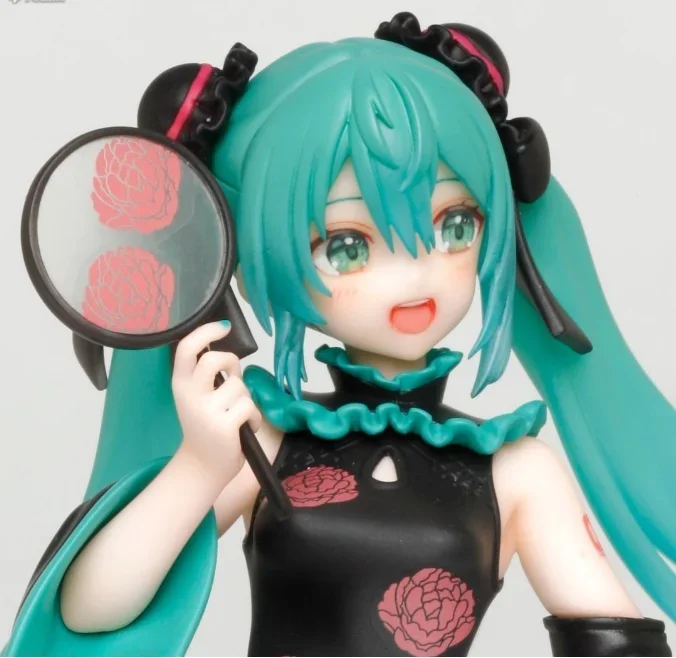 Aime Figure Hatsune Miku TAITO Costumes MIKU Cheongsam dress Garage Kit Beautiful Girl Character Model Doll Toy Ornament Gifts