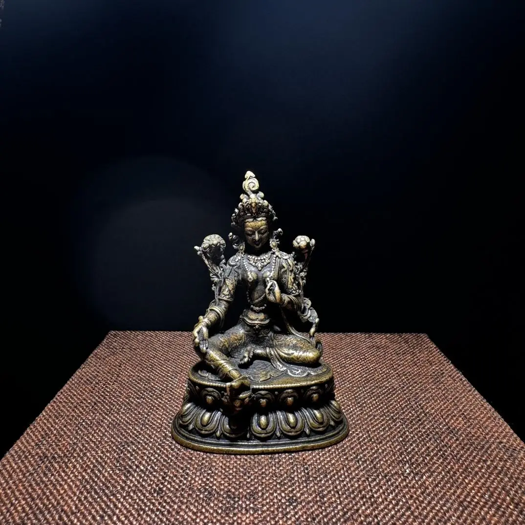 Tibetan Green Tara Bodhisattva  Statues Figurines Lucky Ornaments Home Decoration gifts