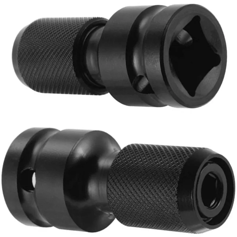 Electric Wrench Telescopic Conversion Head Socket Power Tool 1/2 Square Handle Air Cannon To Internal Hexagon 1/4 Handle