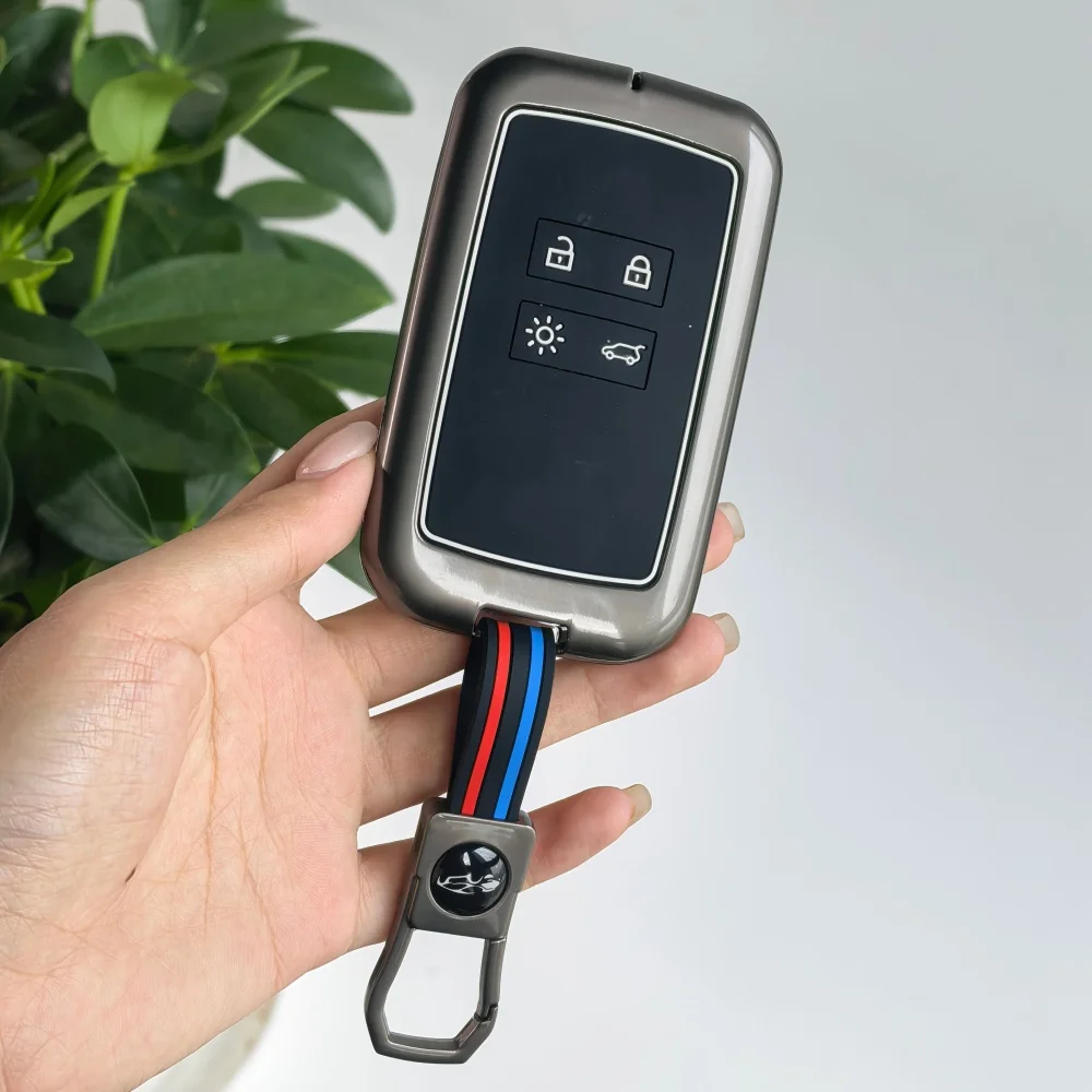 4 Buttons Car Remote Key Case Cover Shell for Dacia Sandero Card for Renault Koleos Captur Megane Clio Scenic Talisman Arkana