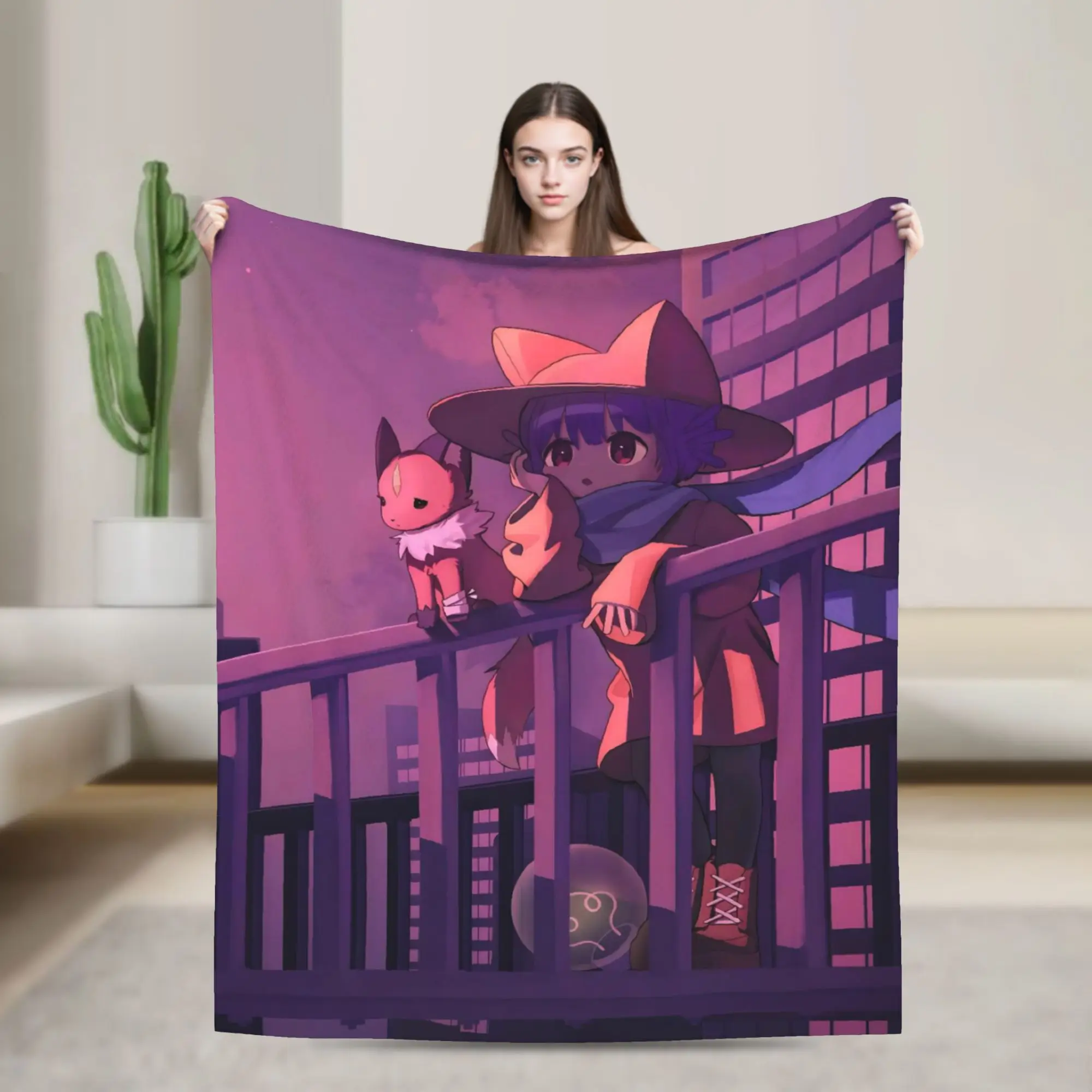 OneShots Niko Blanket Ultra Soft  Throw Blankets for Bed 50x60 Inch Multi-size Bedding Throws