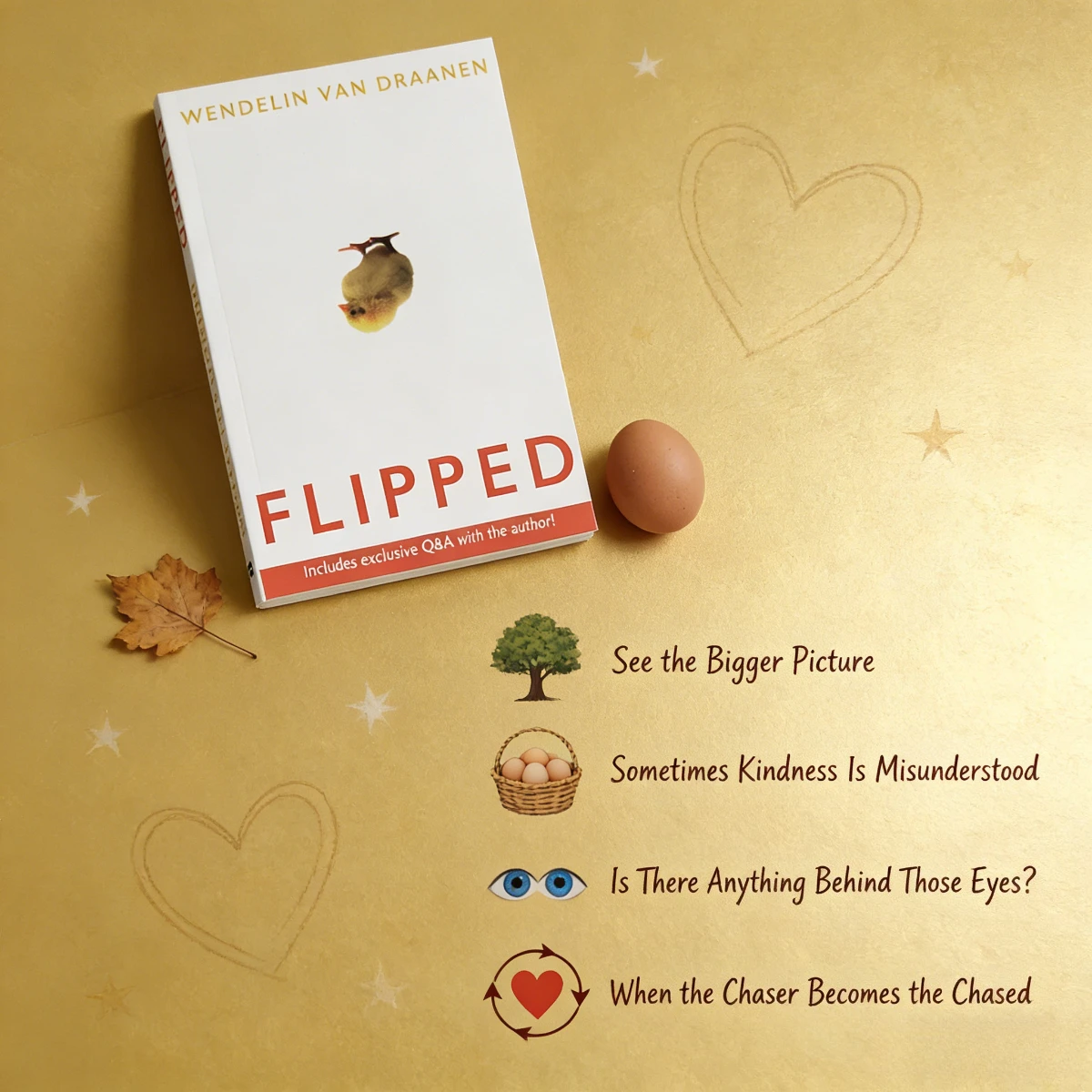Flipped Wendelin Van Draanen Exclusive Author Q&A Young Adult Coming-of-Age Classic English Reading Literature