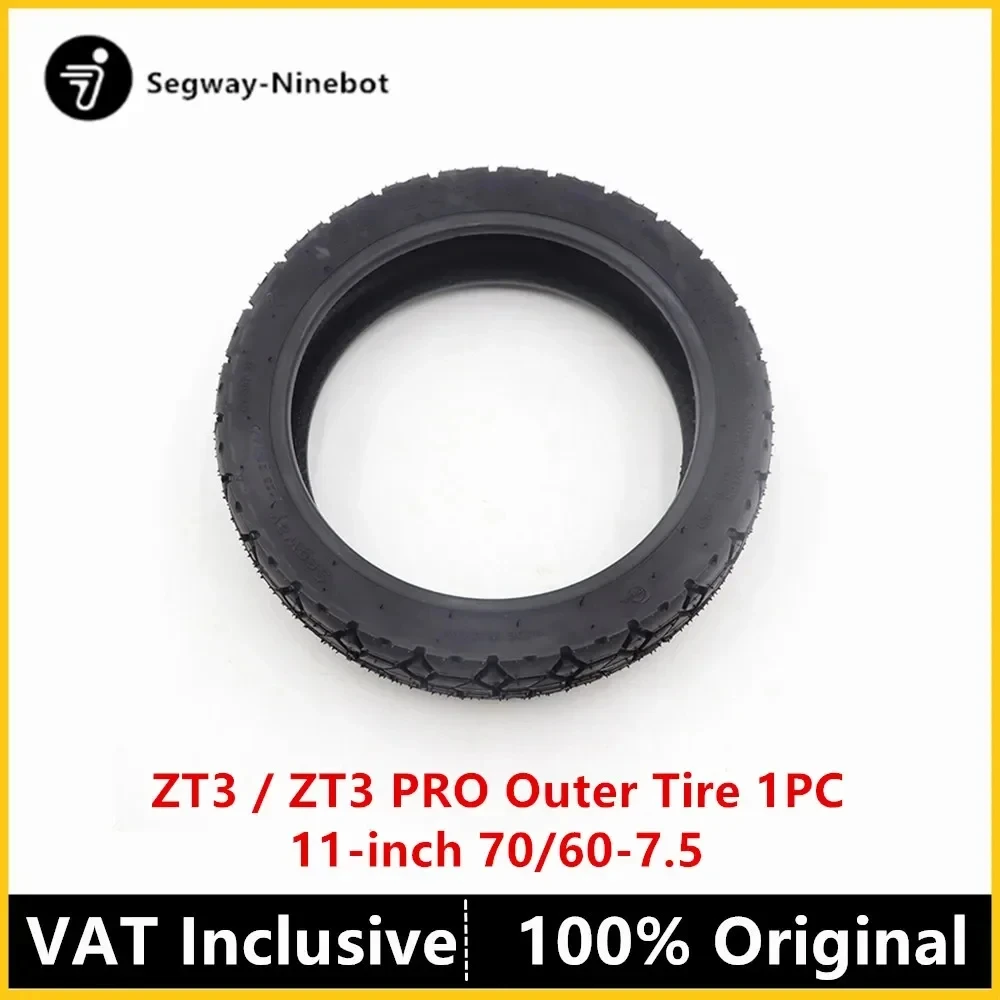 EU LAGER Originalreifen für Ninebot von Segway ZT3 / ZT3 PRO Elektroroller 11-Zoll 70/60-7.5 Vorder- und Hinterreifen Radzubehör