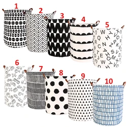 Foldable Laundry Basket Large Capacity Laundry Hamper Dirty Clothes Storage Organizer Bucket Homehold Storage Bag