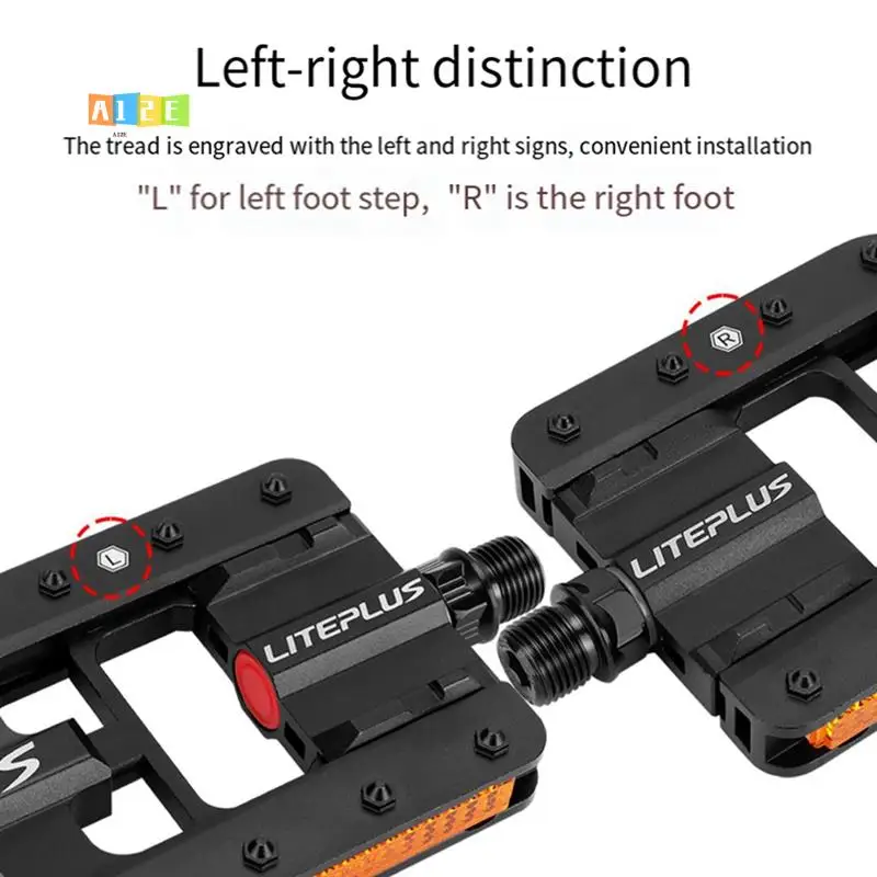 

A12E-Liteplus Aluminum Alloy Bicycle Folding Pedals Anti-Skid Windward Small Wheel Folding Bicycle Pedals Bike Accessories