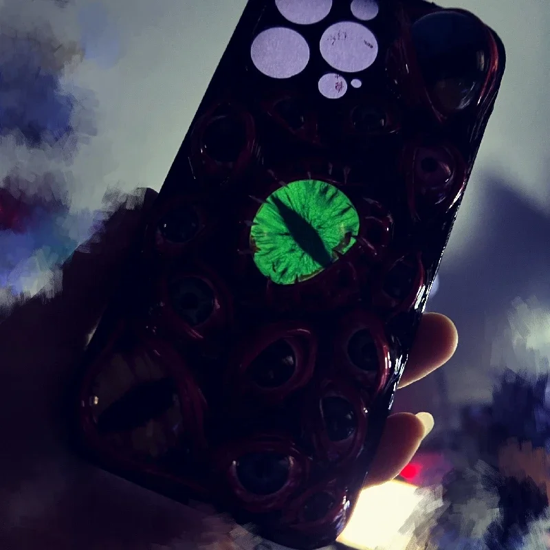 4144-original-3d-handmade-luminous-mobile-phone-case-bloody-cthulhu-eyes-horror-gothic-punk-art-mobile-phone-case-custom-gift