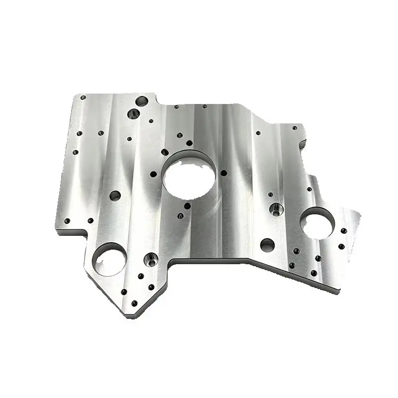 Custom CNC Machined Metal Mounting Plate Bracket Adapter Plate Precision Milling Parts