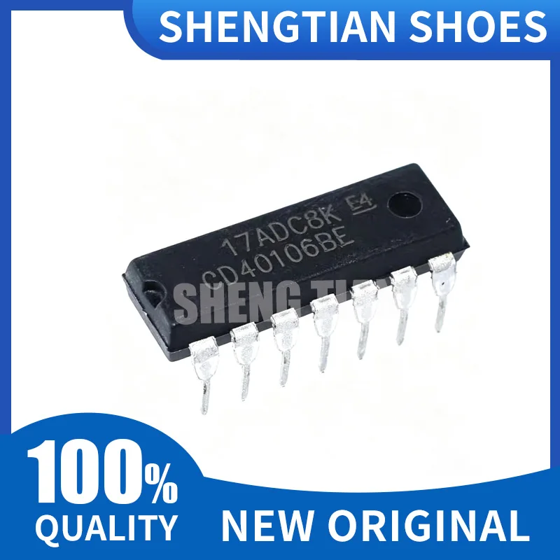 10pcs/lot Brand new original HEF40106BP HCF40106BE CD40106BE HEF40106 DIP-14 In Stock