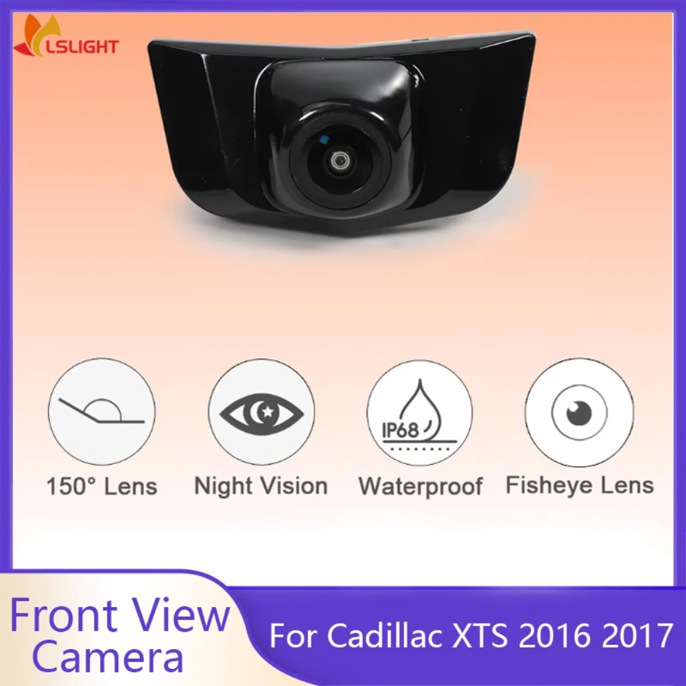 

Car Front View Camera For Cadillac XTS 2016 2017 AHD 1080P Night Vision Fisheye Lens 150° Waterproof Parking Monitoring