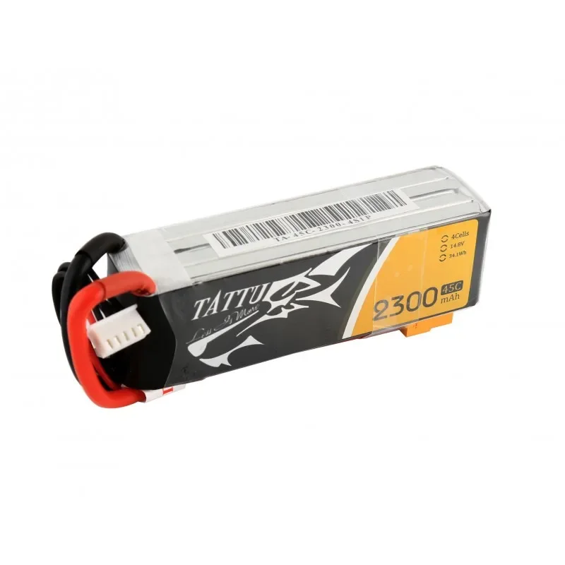 Tattu Lipo Batterij 14.8V 2300Mah Lipo 4S 45c Batterij Xt60 Plug Lipo Akku Voor Fpv Quadcopter Rc Plane Dron Fpv Uav