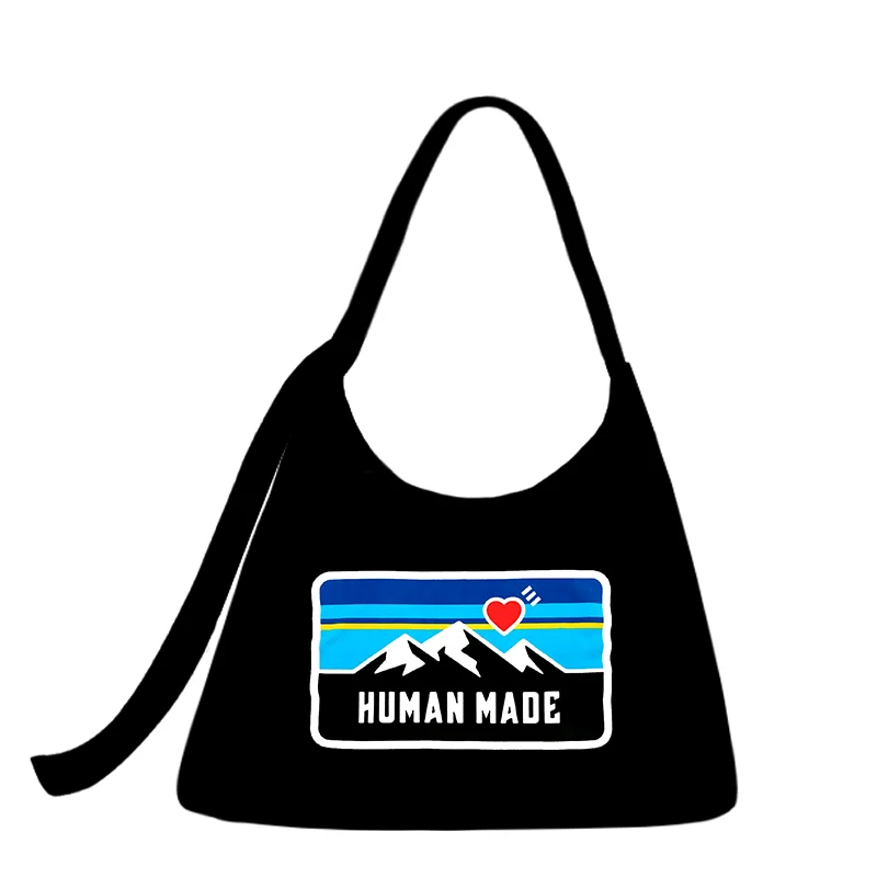 

ЧЕЛОВЕЧЕСКАЯ брендовая сумка через плечо с изображением белого медведя, утки, тигра, прилива, периферийные устройства, сумка через плечо для ручной переноски, большая вместительная холщовая сумка