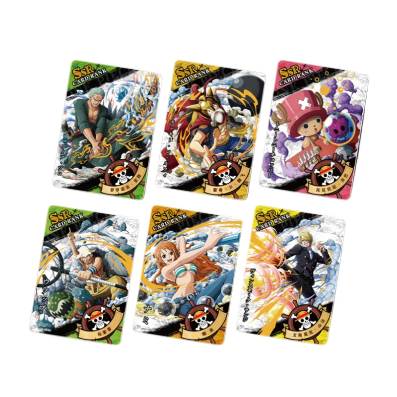 New Anime ONE PIECE Trading Card Game Luffy Zoro Collections Card  Hobby Collectibles Cards for Child Gifts Toys