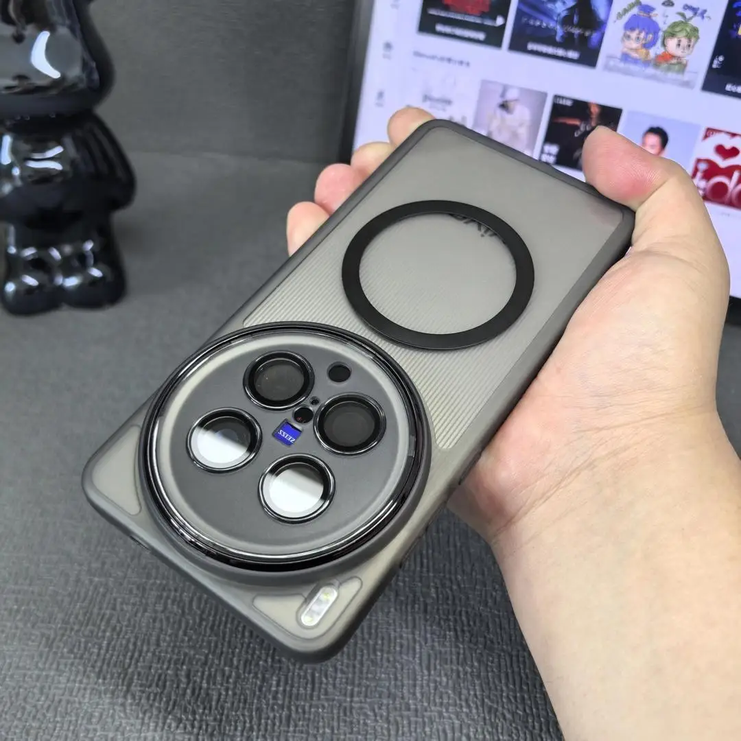 

Case for VIVO X300 Pro Luxury TPU Soft Silicone Magsafe Magnetic Back Cover for VIVO X 300 Pro Wireless Charging VIVOX300 Funda