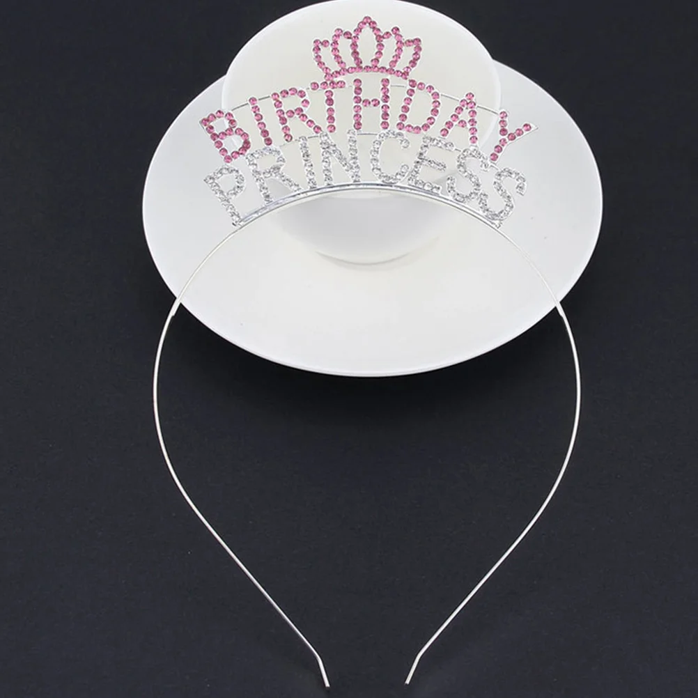 

Princess Crown Hair Accessories Fashion Hoop Party Supplies Lovely Birthday Headband Accessory