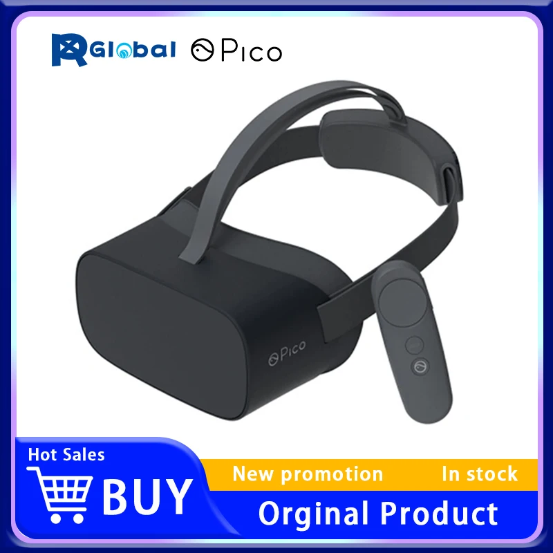 Pico G2 4K Plus Little Monster 2 Augmented VR Headsets Memory High-Definition Glasses For Motion-Sensin All-In-One 6G+64GB Large