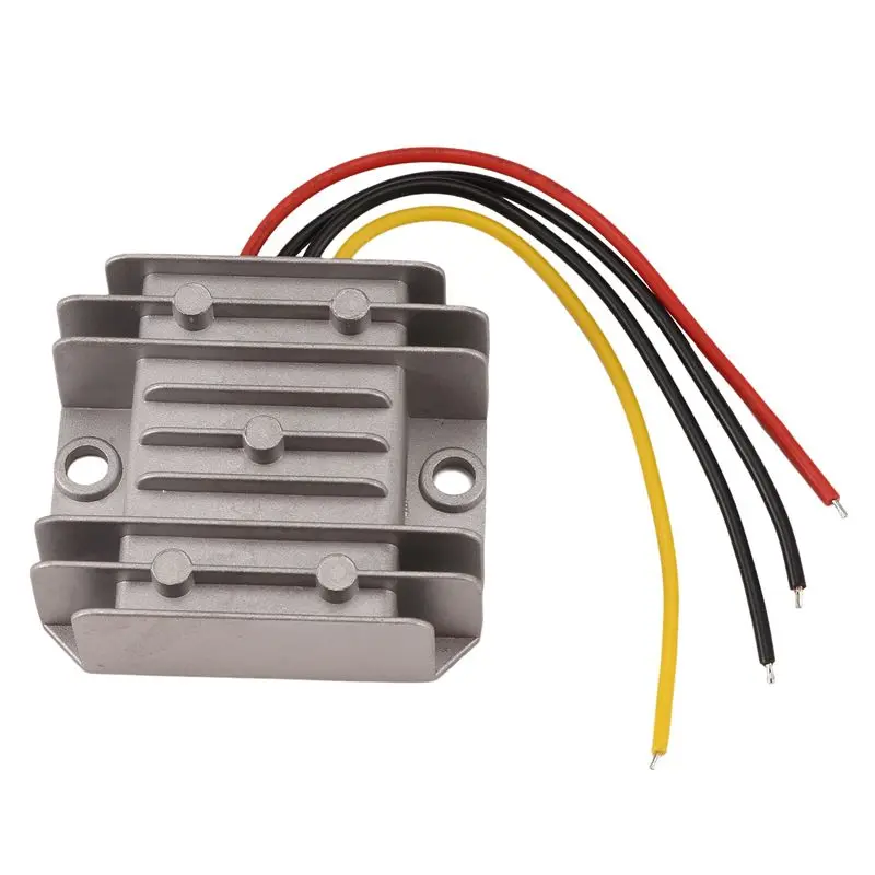 QWE-DC 24V To 12V Converter, Voltage Buck Converter 5A 60W, Step Down Transformer Waterproof With Aluminum Shell
