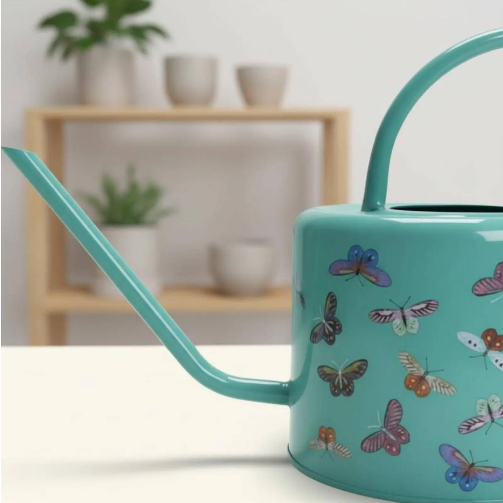 Stainless Steel Watering Can Nordic Design Stainless Steel Watering Pot Garden Tool Easy to Pour for Houseplants view 6